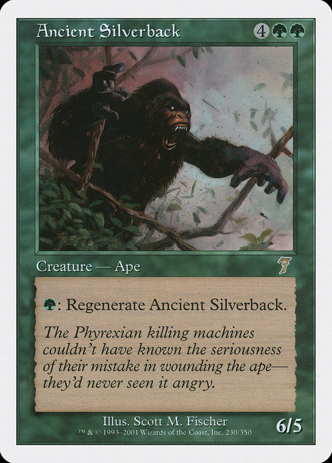 Ancient Silverback [Seventh Edition] [Foil]