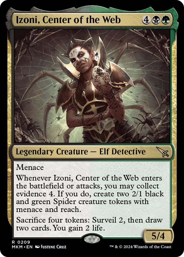 Izoni, Center of the Web [Murders at Karlov Manor] [Foil]