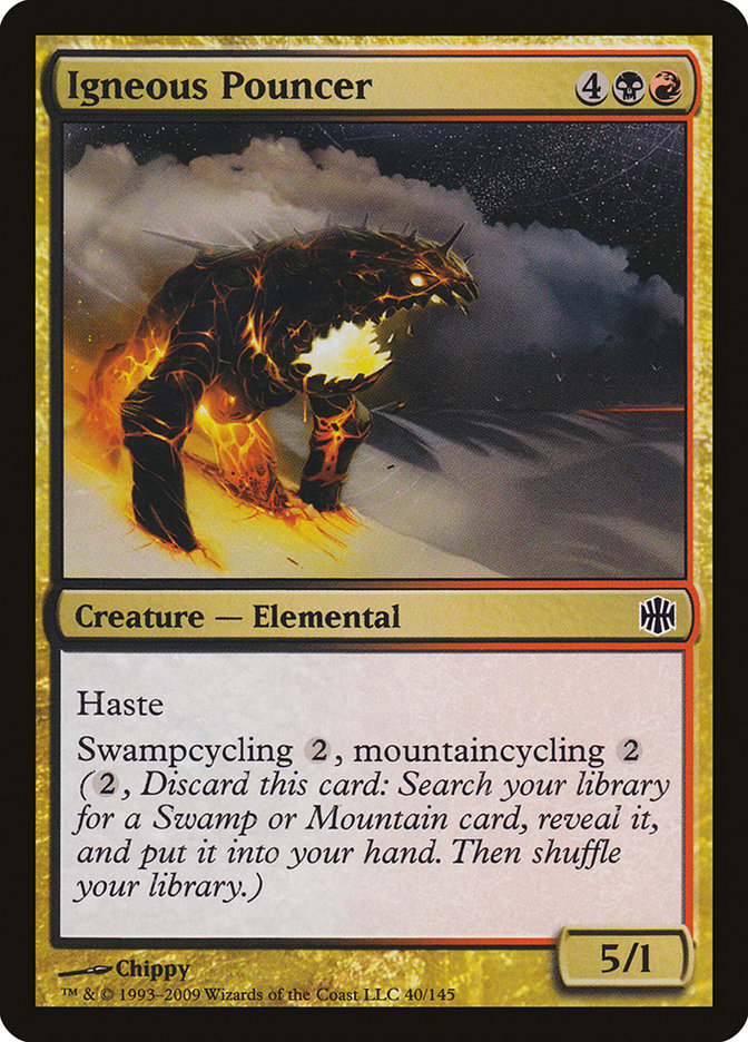 Igneous Pouncer [Alara Reborn] [Foil]