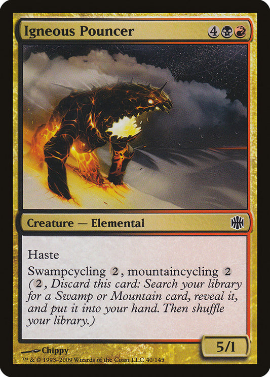 Igneous Pouncer [Alara Reborn] [Foil]