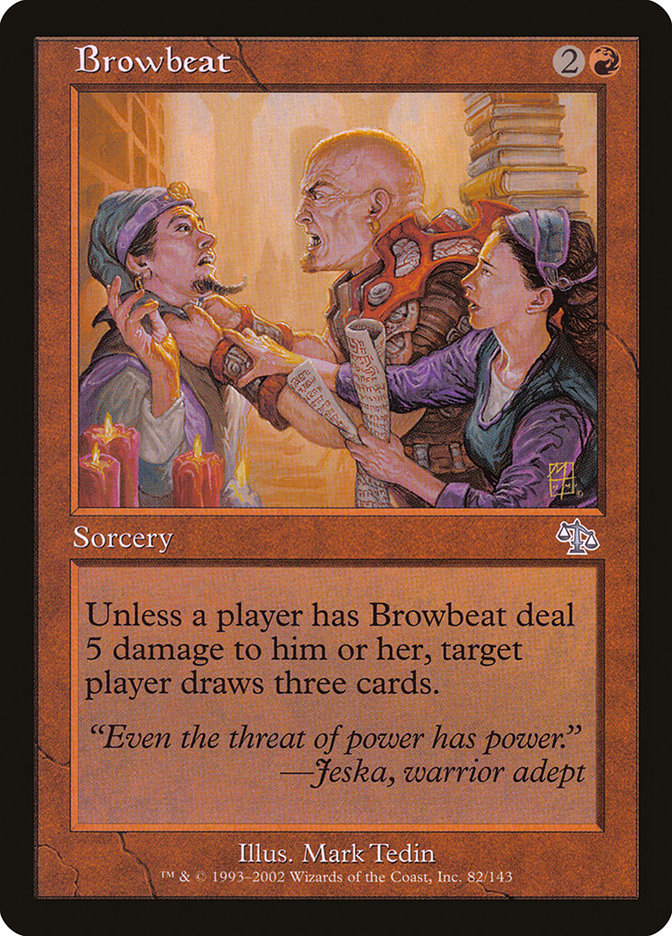 Browbeat [Judgment] [Foil]
