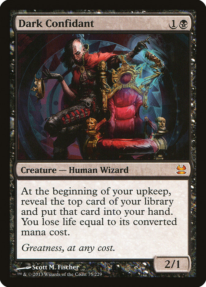 Dark Confidant [Modern Masters] [Foil]