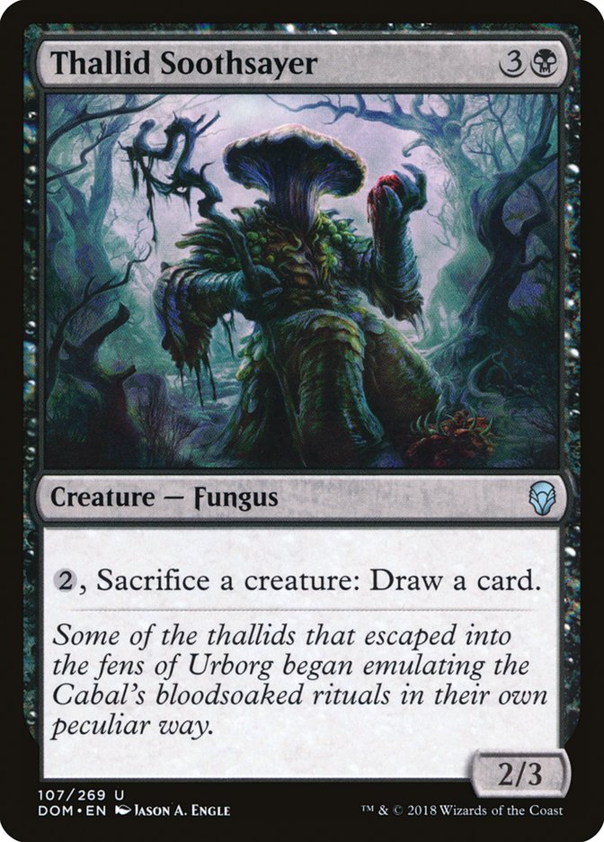 Thallid Soothsayer [Dominaria] [Foil]