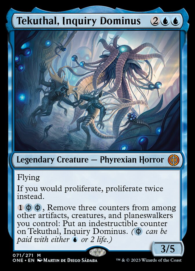 Tekuthal, Inquiry Dominus [Phyrexia: All Will Be One] [Foil]