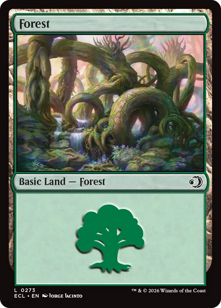 Forest (0273) [Lorwyn Eclipsed] [Foil]
