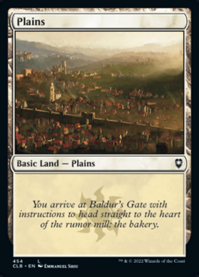 Plains (454) [Commander Legends: Battle for Baldur's Gate] [Foil]