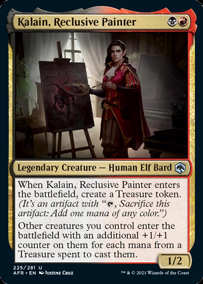 Kalain, Reclusive Painter [Dungeons & Dragons: Adventures in the Forgotten Realms] [Foil]