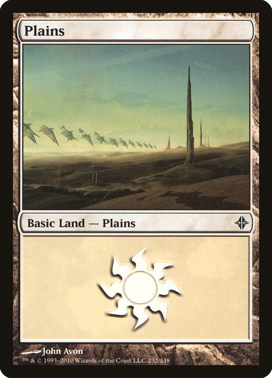 Plains (232) [Rise of the Eldrazi] [Foil]