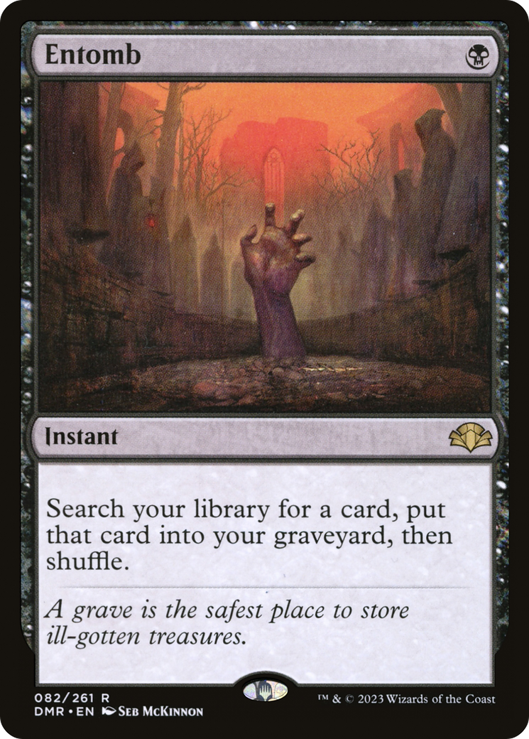 Entomb [Dominaria Remastered] [Foil]