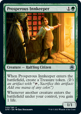 Prosperous Innkeeper [Dungeons & Dragons: Adventures in the Forgotten Realms] [Foil]