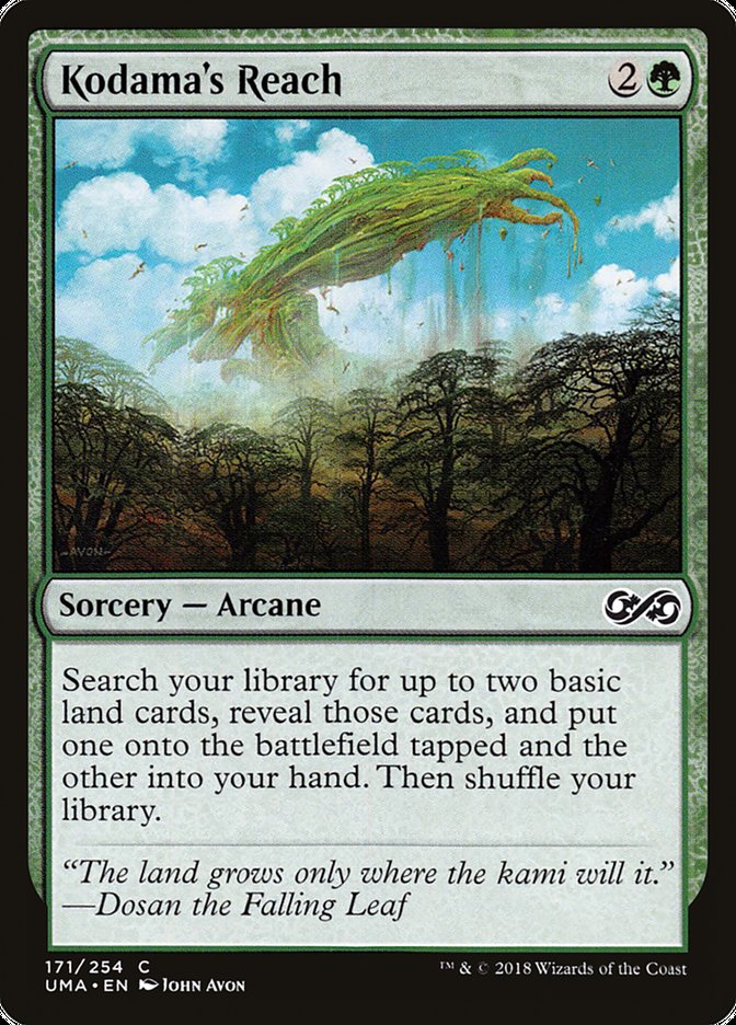 Kodama's Reach [Ultimate Masters] [Foil]