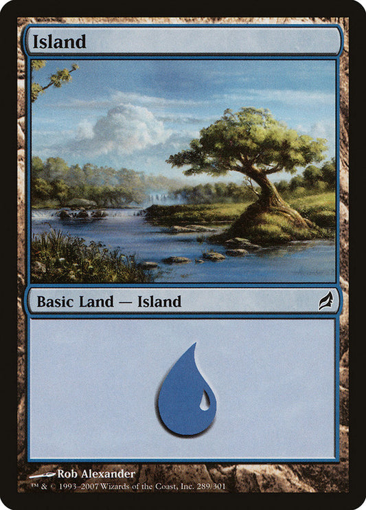 Island (289) [Lorwyn] [Foil]
