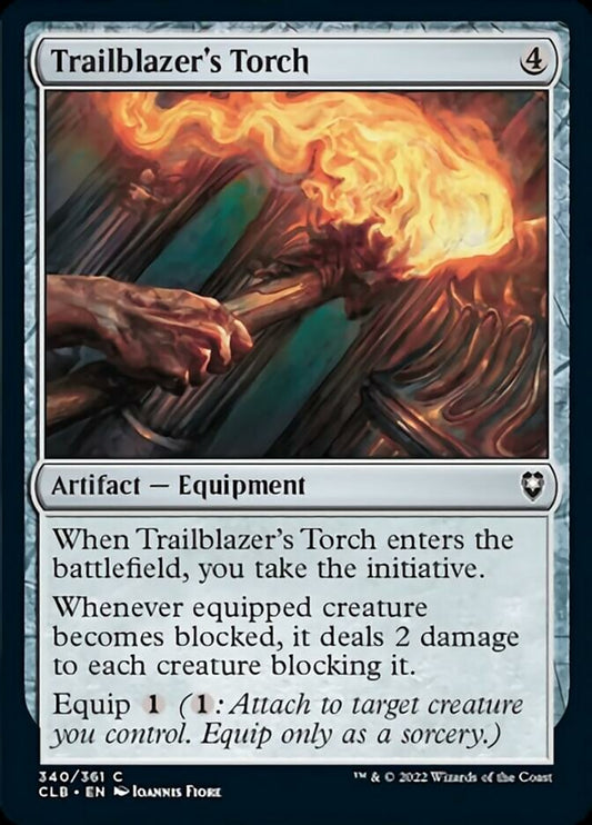 Trailblazer's Torch [Commander Legends: Battle for Baldur's Gate] [Foil]