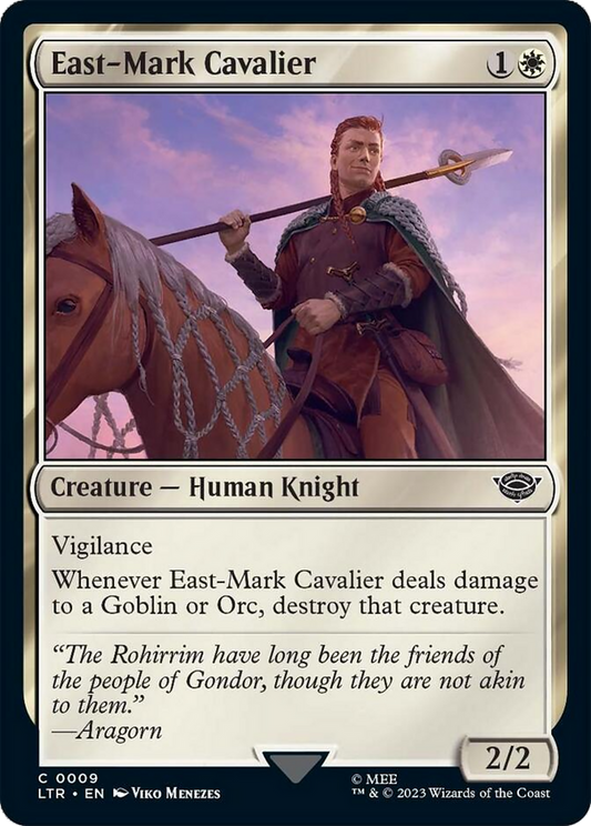 East-Mark Cavalier [The Lord of the Rings: Tales of Middle-Earth] [Foil]