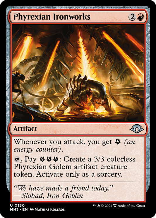 Phyrexian Ironworks [Modern Horizons 3] [Foil]
