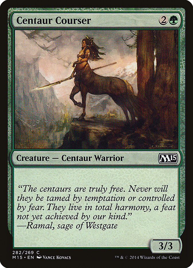 Centaur Courser [Core Set 2015] [Foil]