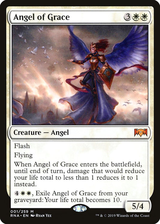 Angel of Grace [Ravnica Allegiance] [Foil]