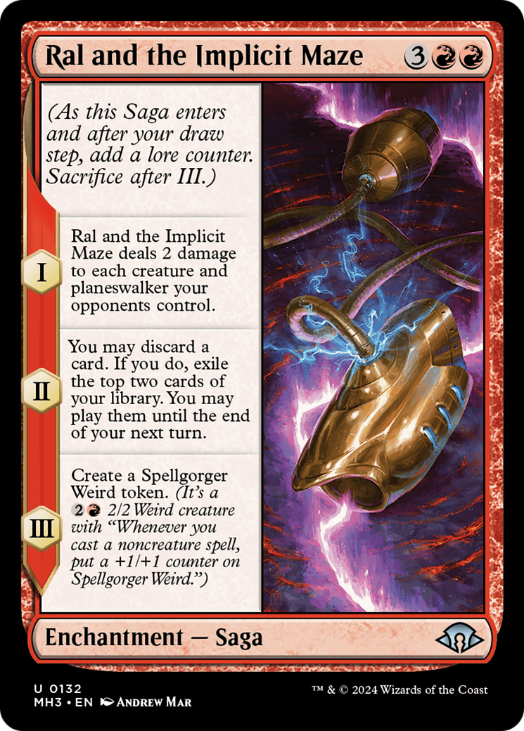 Ral and the Implicit Maze [Modern Horizons 3] [Foil]