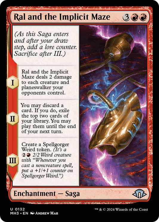 Ral and the Implicit Maze [Modern Horizons 3] [Foil]