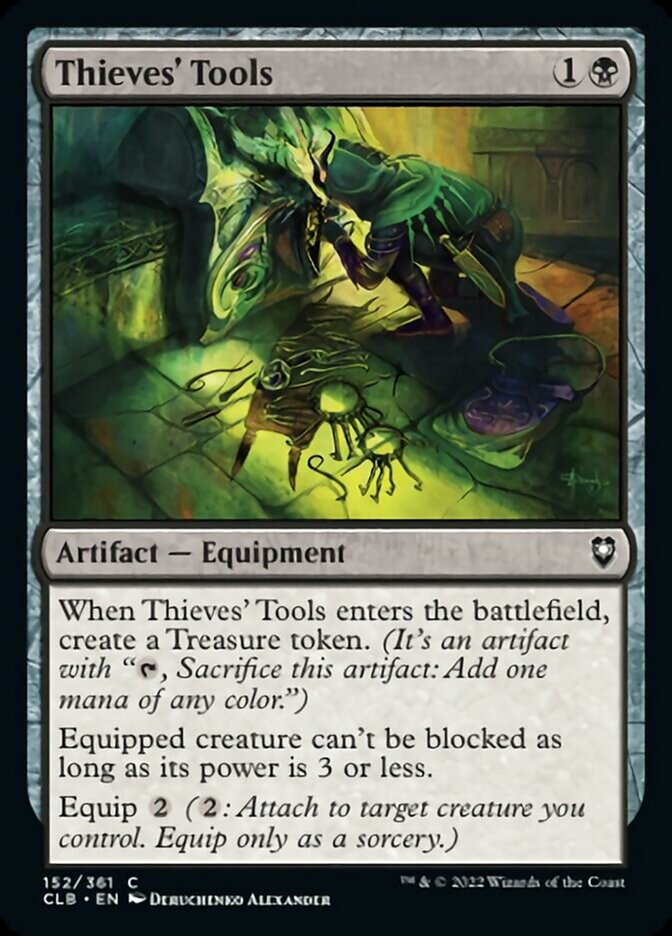 Thieves' Tools [Commander Legends: Battle for Baldur's Gate] [Foil]