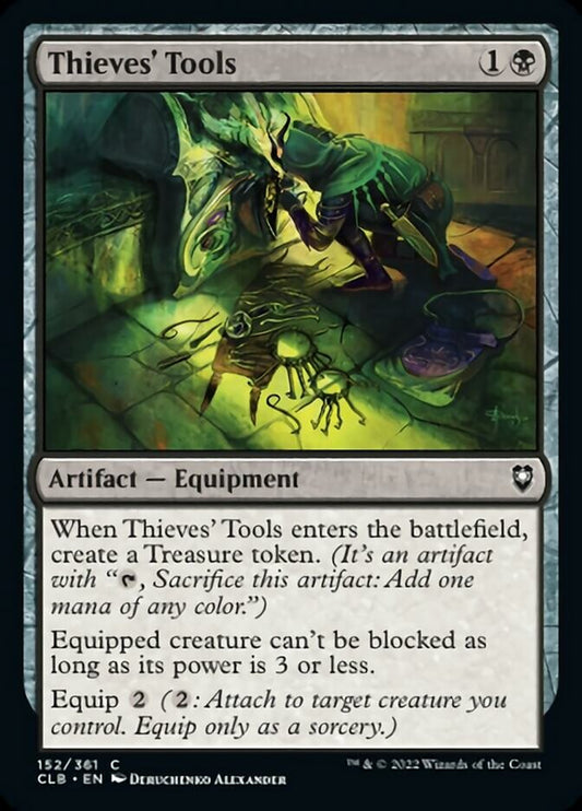 Thieves' Tools [Commander Legends: Battle for Baldur's Gate] [Foil]
