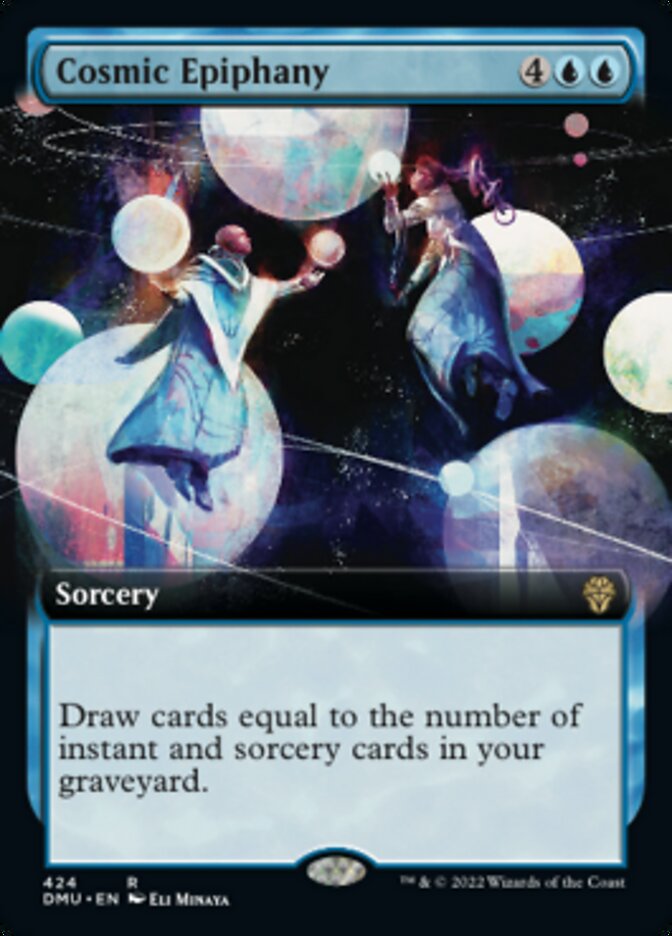 Cosmic Epiphany (Extended Art) [Dominaria United] [Foil]