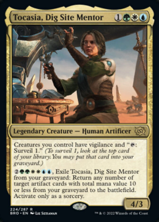 Tocasia, Dig Site Mentor [The Brothers' War] [Foil]