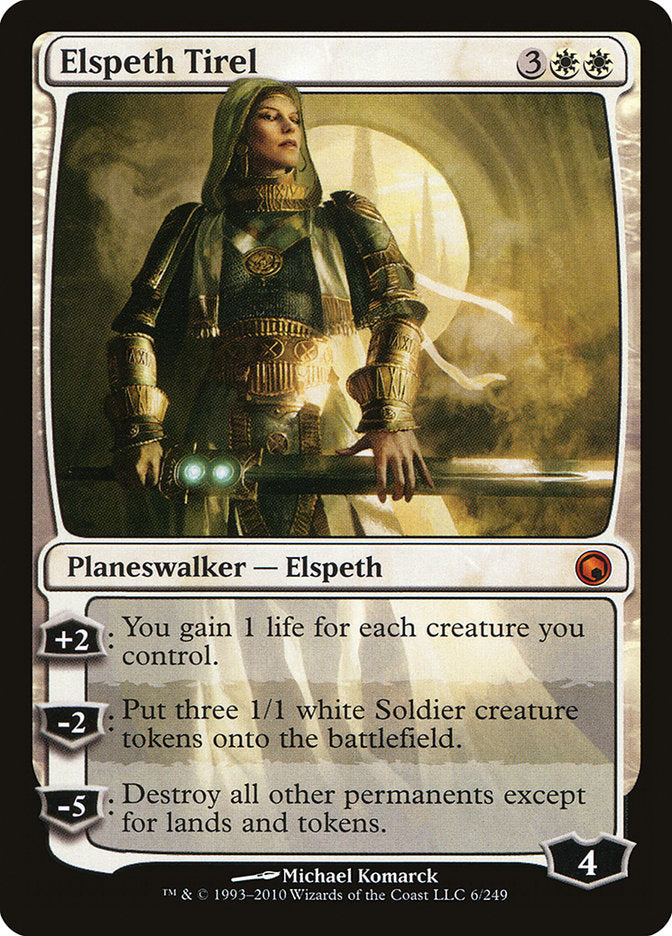 Elspeth Tirel [Scars of Mirrodin] [Foil]