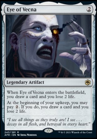 Eye of Vecna (Promo Pack) [Dungeons & Dragons: Adventures in the Forgotten Realms Promos] [Foil]