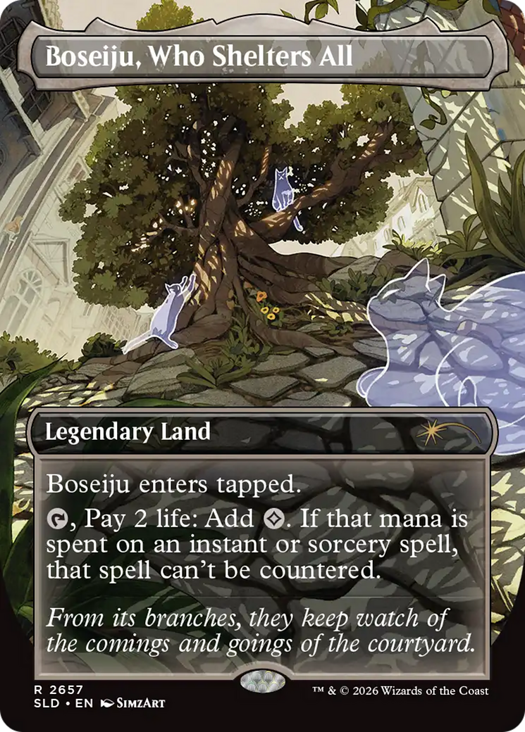 Boseiju, Who Shelters All [Secret Lair Drop Series] [Foil]