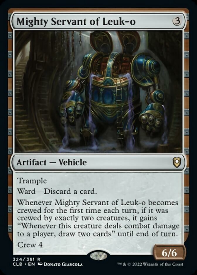 Mighty Servant of Leuk-o [Commander Legends: Battle for Baldur's Gate] [Foil]
