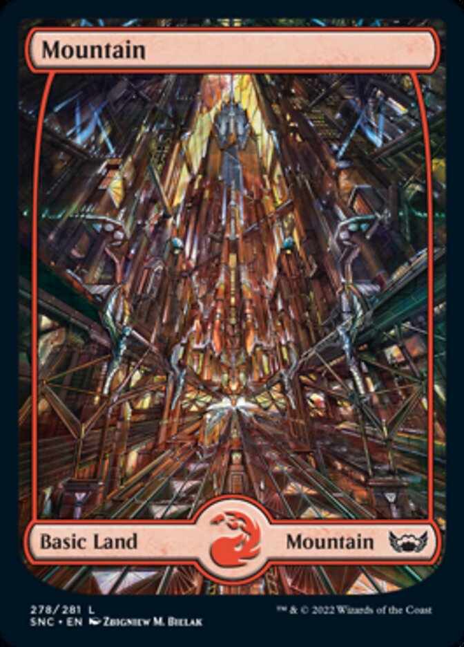 Mountain (278) [Streets of New Capenna] [Foil]