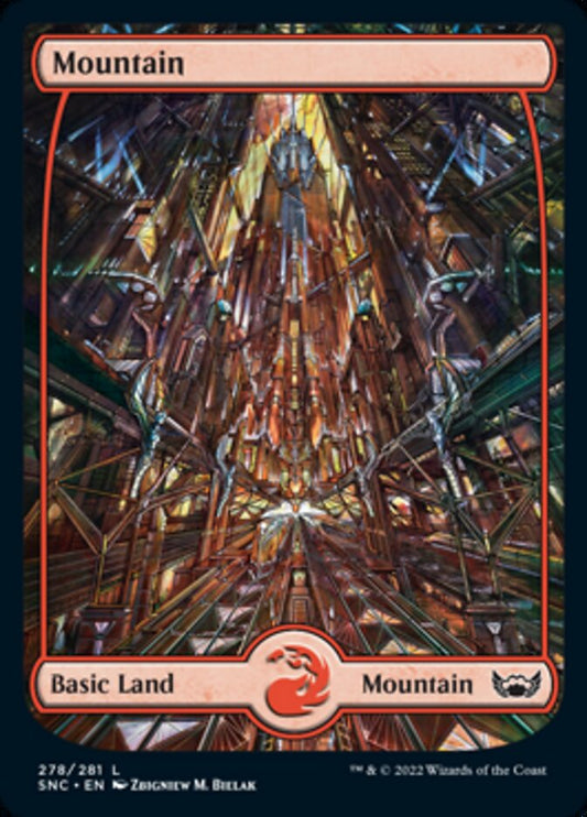 Mountain (278) [Streets of New Capenna] [Foil]