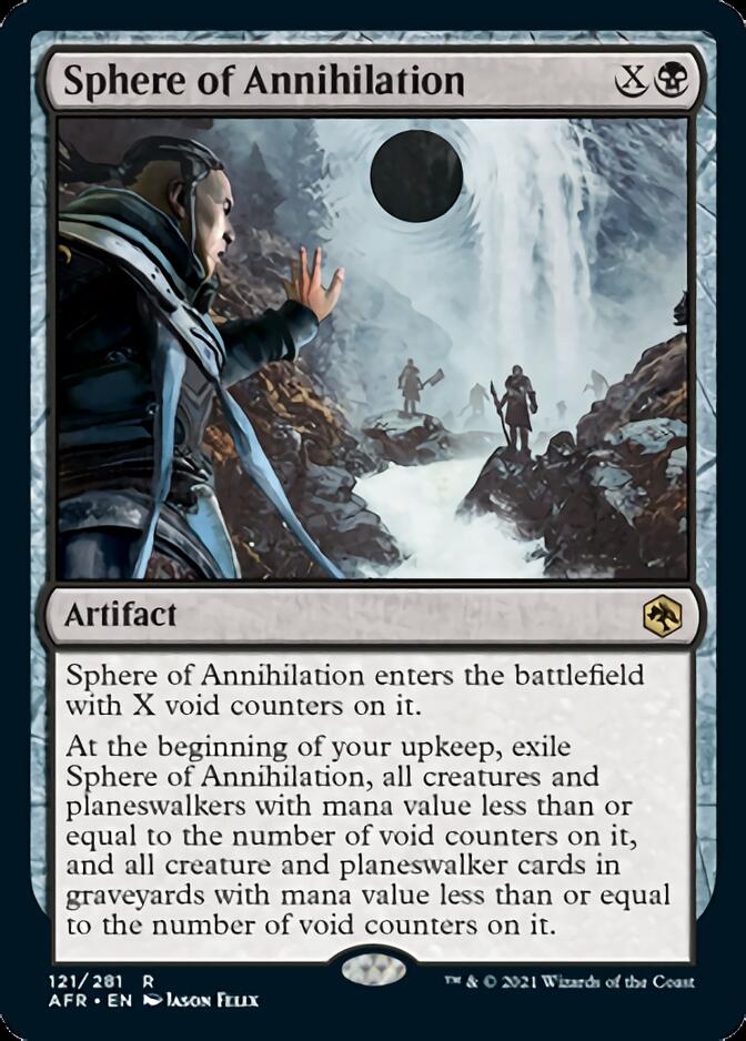 Sphere of Annihilation [Dungeons & Dragons: Adventures in the Forgotten Realms] [Foil]