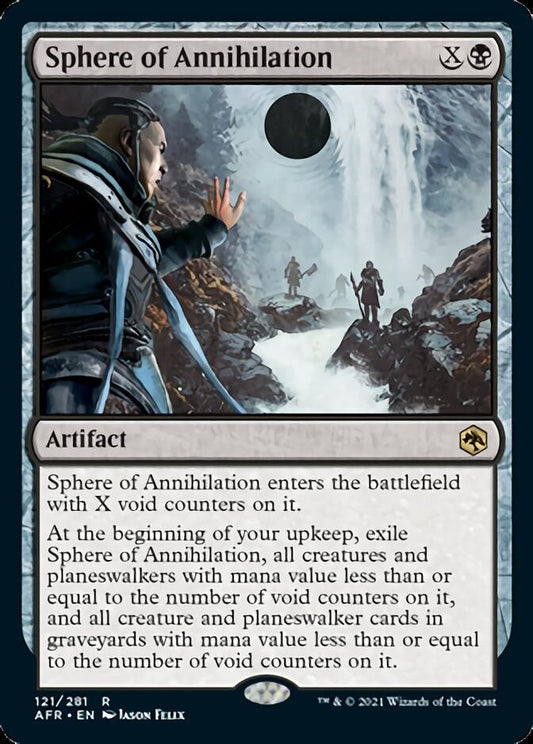 Sphere of Annihilation [Dungeons & Dragons: Adventures in the Forgotten Realms] [Foil]