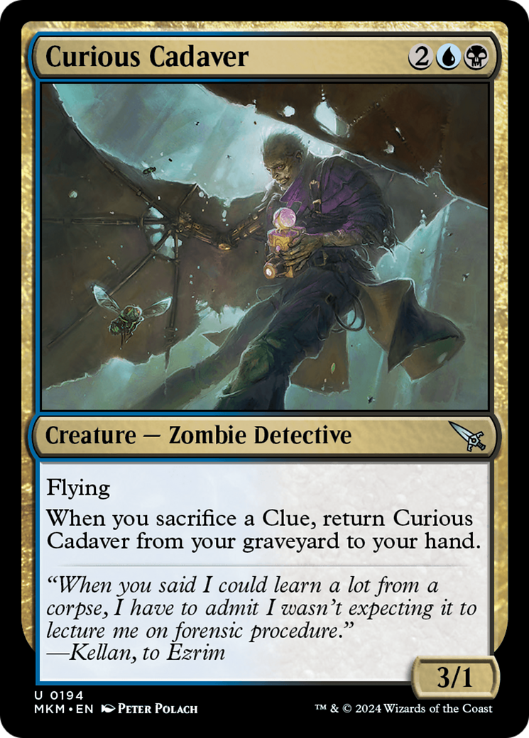 Curious Cadaver [Murders at Karlov Manor] [Foil]