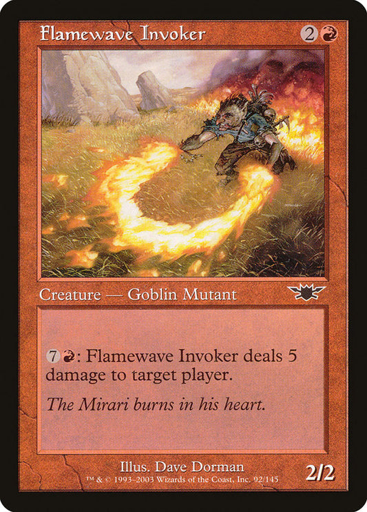 Flamewave Invoker [Legions] [Foil]