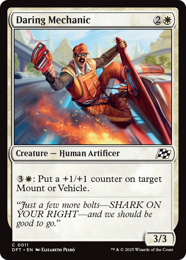Daring Mechanic [Aetherdrift] [Foil]