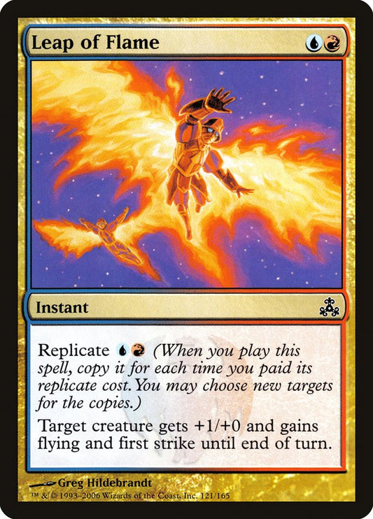 Leap of Flame [Guildpact] [Foil]