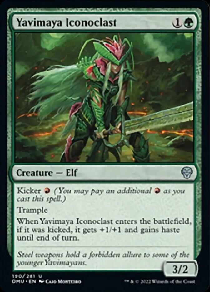 Yavimaya Iconoclast [Dominaria United] [Foil]
