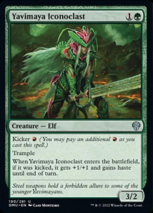 Yavimaya Iconoclast [Dominaria United] [Foil]