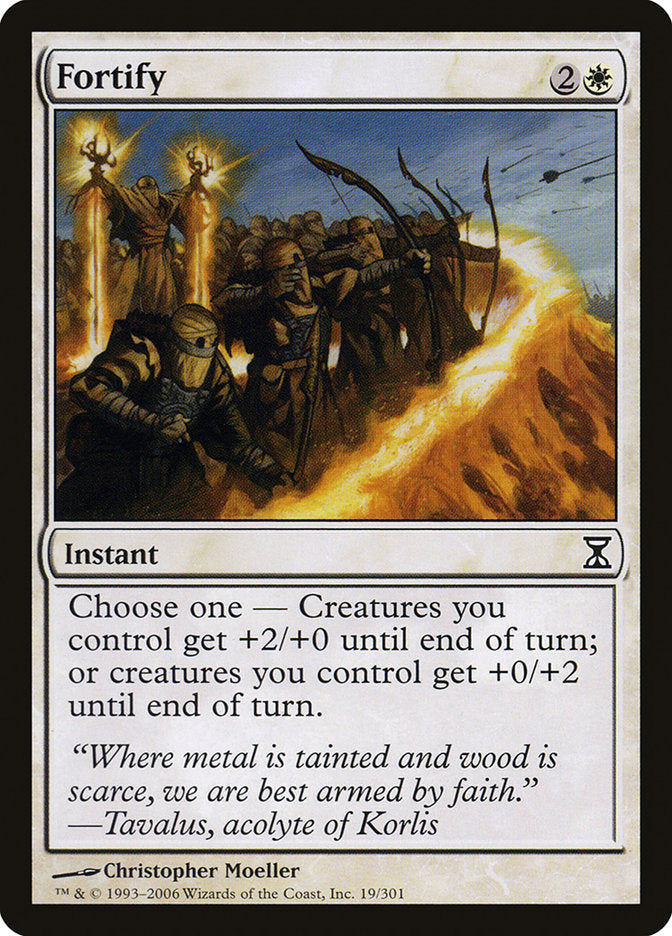 Fortify [Time Spiral] [Foil]