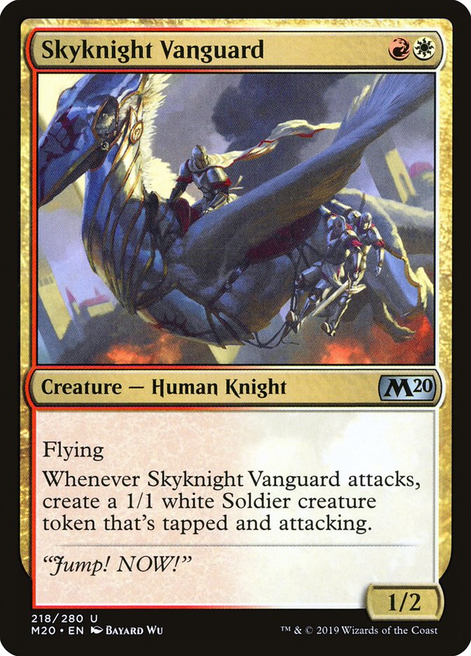 Skyknight Vanguard [Core Set 2020] [Foil]