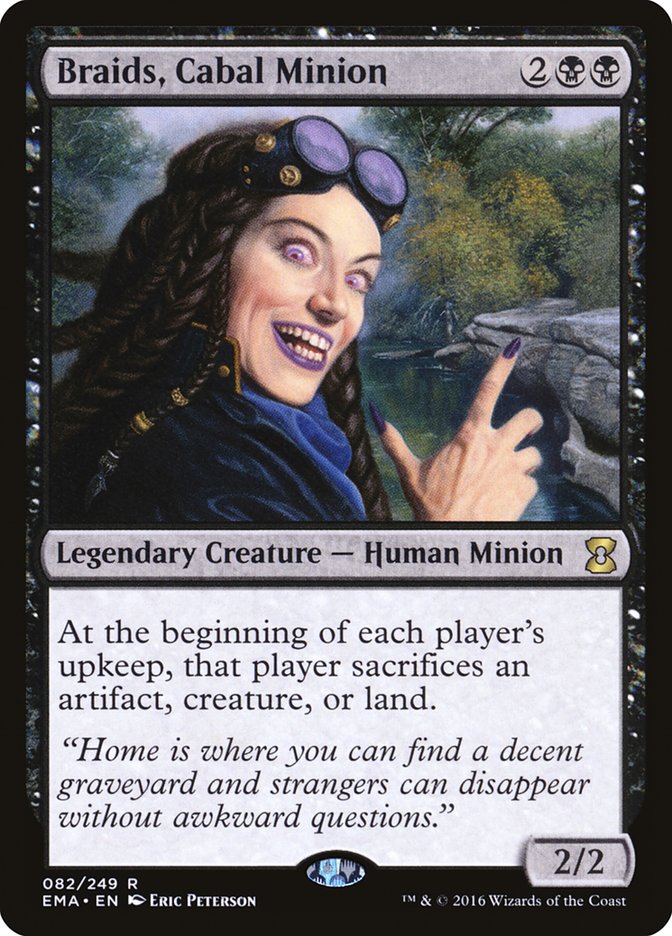 Braids, Cabal Minion [Eternal Masters] [Foil]