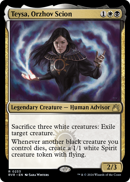 Teysa, Orzhov Scion [Ravnica Remastered] [Foil]