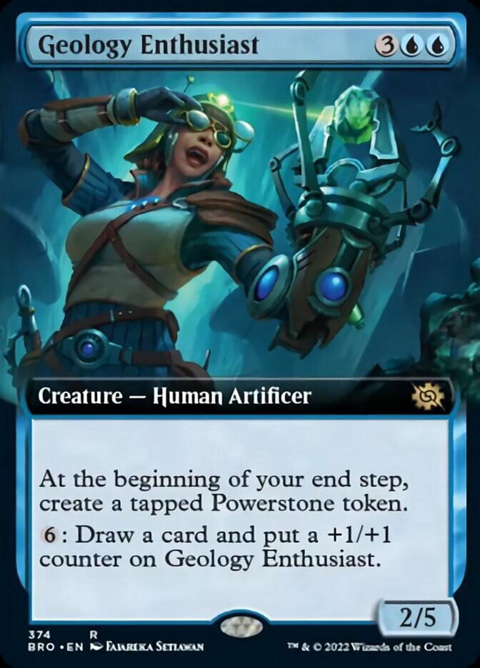 Geology Enthusiast (Extended Art) [The Brothers' War] [Foil]