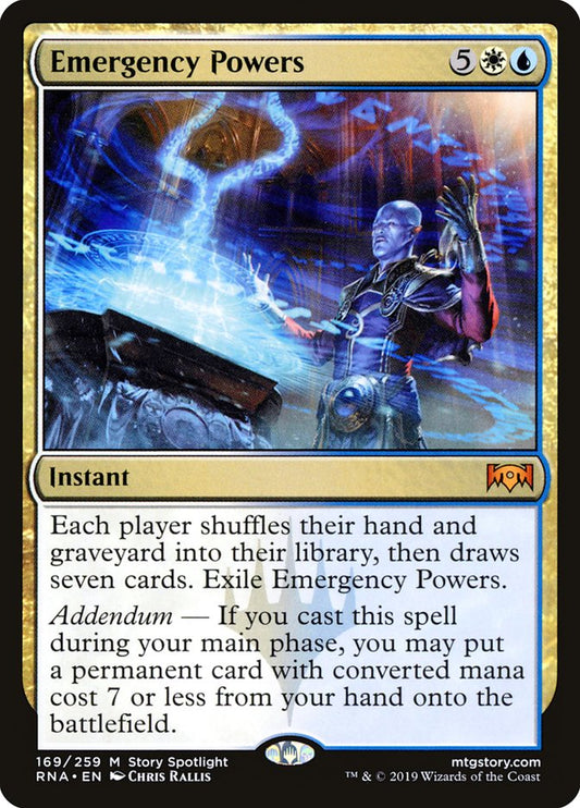 Emergency Powers [Ravnica Allegiance] [Foil]