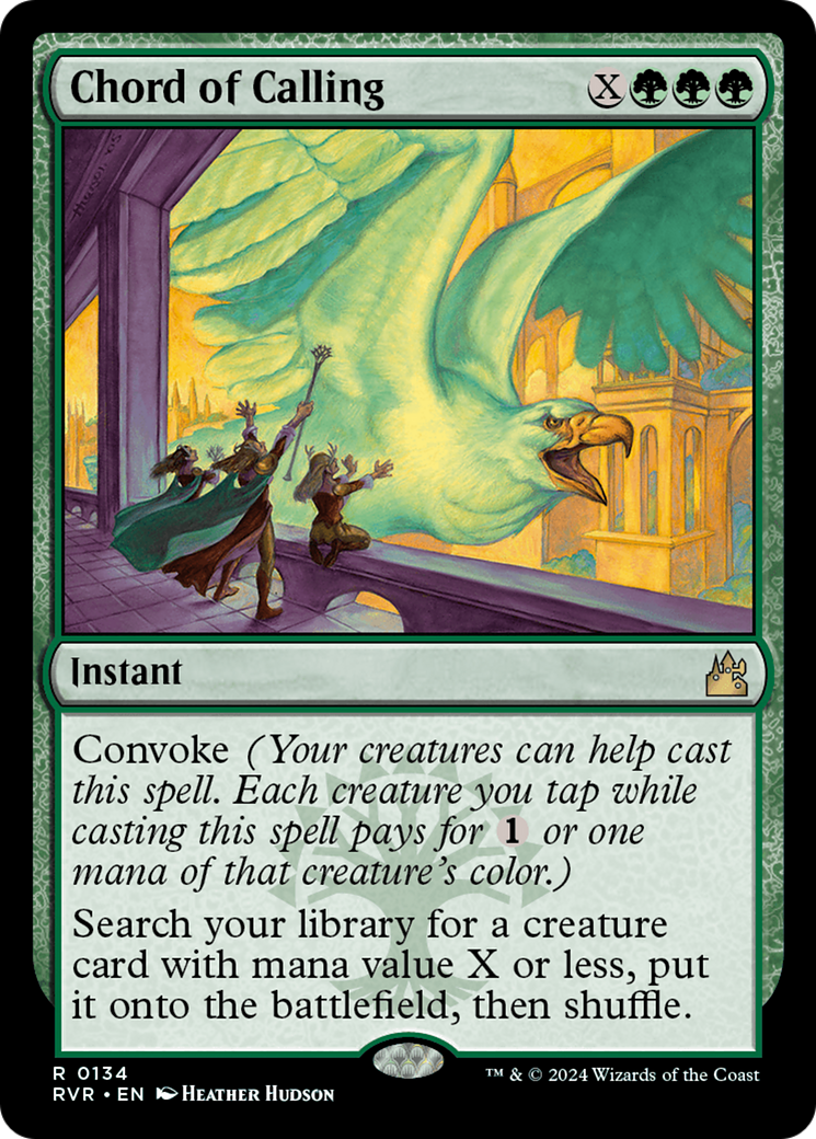 Chord of Calling [Ravnica Remastered] [Foil]