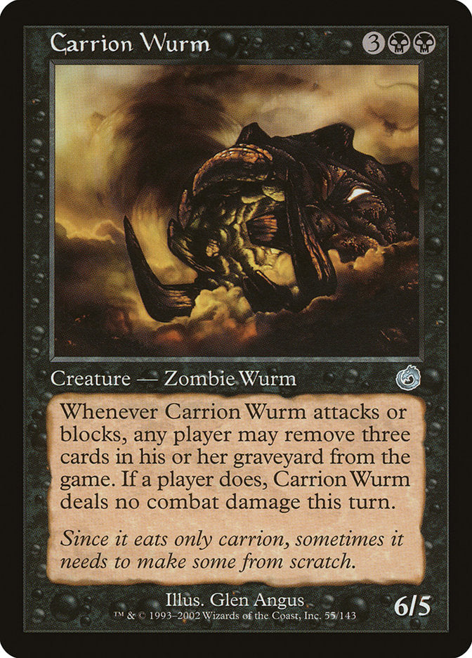 Carrion Wurm [Torment] [Foil]