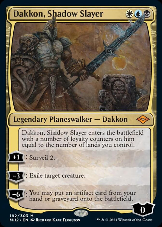 Dakkon, Shadow Slayer [Modern Horizons 2] [Foil]